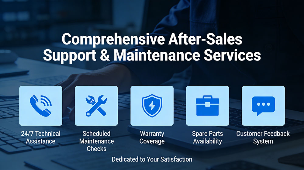 Comprehensive After-Sales Support & Maintenance Services